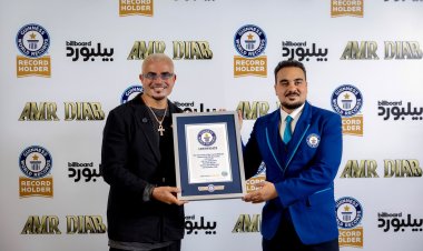تركي آل الشيخ يحتفل بإنجاز عمرو دياب بعد دخوله موسوعة جينيس للمرة الثانية