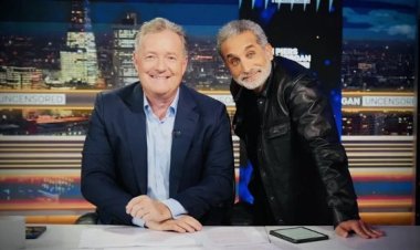 باسم يوسف ضيف بيرس مورجان للمرة الثالثة