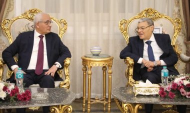 محافظ المنيا يستقبل وزير التربية والتعليم لتفقد عدد من المدارس بالمحافظة