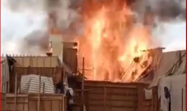 حريق هائل في الحي الشعبي بمدينة الإنتاج الإعلامي.. والتحريات: مشهد تمثيلي السبب