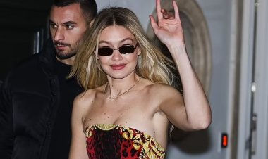 لمعانٌ من ميلانو.. جيجي حديد وآن هاثاواي يتألقان في حفل فيرساتشي