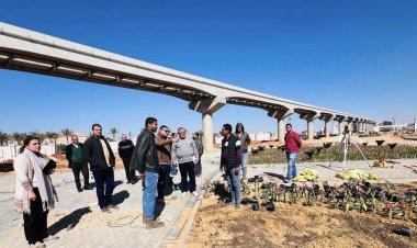 رئيس جهاز العاصمة الإدارية يتفقد الحي السكني الثالث والطرق والمحاور الرئيسية بالمدينة