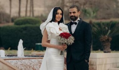 بعد إعلان طليقته خبر زواجه.. أمير طعيمة ينشر صور زفافه على يسرا الجديدي