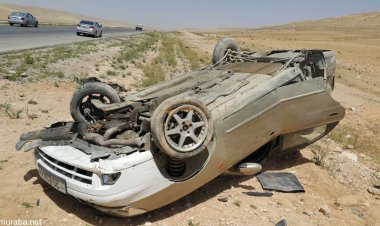 إصابة 5 أشخاص في انقلاب سيارة بأطفيح