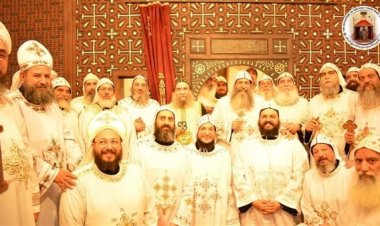 بعد اجتيازهم فترة الاختبار .. 4 رهبان جدد لدير المحرق