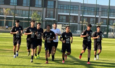 منتخب الشباب يؤدي تدريبه الأول استعدادا لوديتي الكويت  