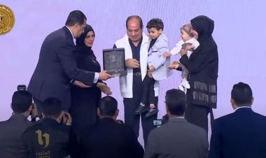 عاجل... الرئيس السيسي… موجودين فى المكان والشكل دا بفضل تضحيات شهدائنا