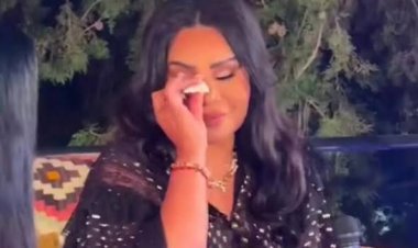 أحلام تبكي عند سؤالها عن أنغام وتدعو لها بالشفاء