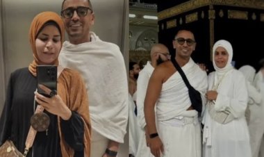 بكلمات مؤثرة.. لمياء أحمد راتب تؤدي مناسك العمرة  لوالدها