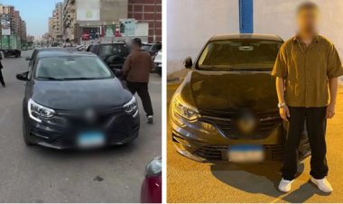 السير عكس الاتجاه والاعتداء على صيدلي بالسب في البحيرة.. ضبط قائد سيارة بكفر الدوار