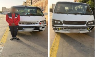 القبض على قائدى سيارتين "ميكروباص" لقيامهما بطمس لوحاتهما المعدنية بالغربية