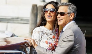 كلوني يحتفل بذكرى زواجه ويعلق: أدعم «أمل» فهي على الطريق الصحيح