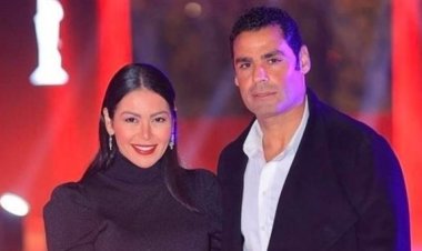 بعد شائعات الانفصال.. صورة من المنزل تجمع لقاء الخميسي ومحمد عبد المنصف