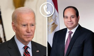 الرئيس السيسي لـ بايدن: أحذر من خطورة التصعيد العسكري واستهداف المدنيين في غزة