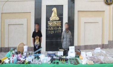 سقوط شخصين بحوزتهما 44 كيلو حشيش وأستروكس وأيس وشادو بالقليوبية 