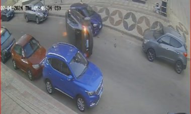 «كانت سكرانة».. القبض على الفتاة الأوكرانية المتهمة بتحطيم سيارة موظفة بمنطقة التجمع (صور)