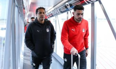 بعثة منتخب مصر تصل إلى إسبانيا استعدادا لمواجهتها وديا