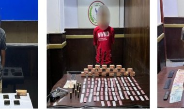 القبض على 16 شخصا بينهم سيدتان وبحوزتهم  مخدرات ثمنها 5 مليون جنية بالقاهرة 