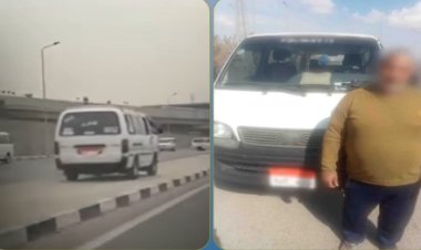الأمن يكشف ملابسات فيديو سير ميكروباص أعلى الرصيف بالقاهرة 