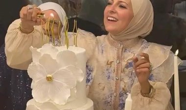 دعاء فاروق تحتفل بعيد ميلادها وسط عائلتها وأصدقائها المقربين