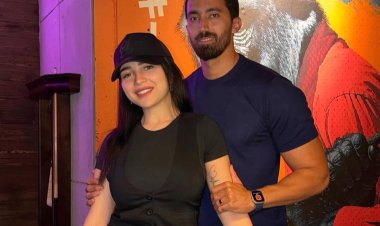 ​«بين الضحك واللعب».. مي عز الدين تتألق مع زوجها أحمد تيمور في صالة البلياردو