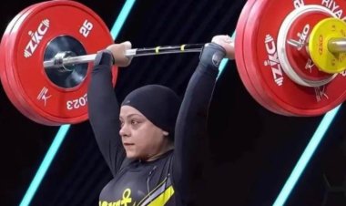 سارة سمير بطلة الأثقال تحجز مقعدها في أولمبياد باريس 2024