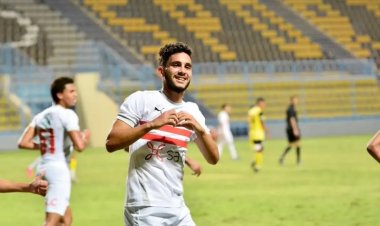 "حسام أشرف" يقود هجوم الزمالك أمام بتروجت في الدوري الممتاز