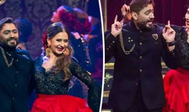 تامر حسني  لنيللي كريم بعد مشاركتها لاستعراضه في «Joy Awards»: مش جديد عليكي الإبداع