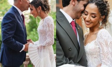 كيف بدأت قصة حب زينة أشرف عبد الباقي وألكسندر ألن؟.. صدفة على طاولة البلياردو انتهت بطلب زواج على النيل