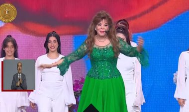  "أهلا بالعيد".. صفاء أبو السعود تشارك باحتفالية عيد الفطر بحضور الرئيس السيسي