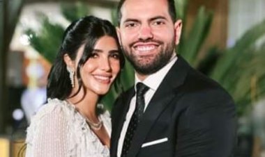 ريم سامي تحتفل بعقد قرانها على رجل الأعمال محمد المغازي