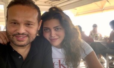 «بالنجاح المبهر».. محمد حلاوة يهنئ زوجته ريهام حجاج بـ مسلسل «أثينا»