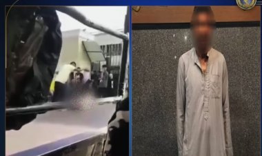 القبض على المتهم بواقعة التعدي بالضرب على مهتزة نفسيا أمام مستشفى بالمطرية 