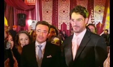 صابر الرباعي يحتفل بزفاف نجله بحضور النجوم والمشاهير (فيديو)