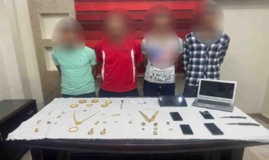 ضبط عصابة سطو مسلح وسرقة مشغولات ذهبية وتوقيع رجل وزوجته على 24 إيصال أمانة 
