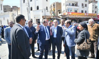 محافظ الغربية يبحث استكمال أعمال تطوير محيط مسجد السيد البدوي
