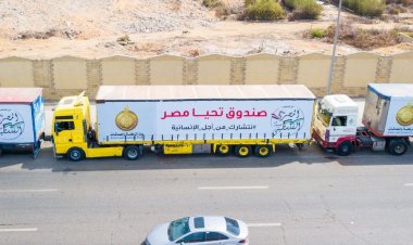 قبل عيد الفطر.. قافلة صندوق تحيا مصر تنطلق لدعم الأشقاء الفلسطينيين في غزة