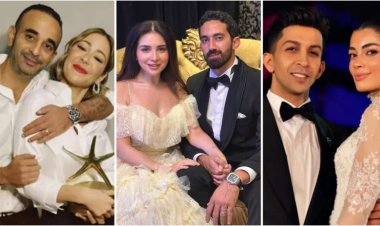 زيجات النجوم تشعل البهجة في 2025.. عام الأفراح في الوسط الفني المصري