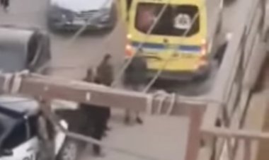 مصرع 6  أشخاص  فى حريق هائل داخل مصحة  أمام كلية العلوم بمنطقة بنها