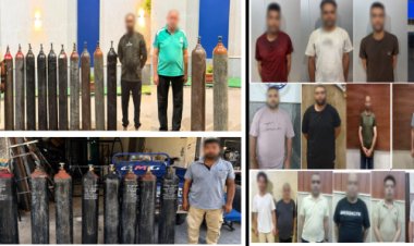 997 إسطوانة هيليوم غير مرخصة.. ضبط مصدر انفجار مول التجمع الخامس