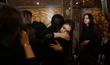 بالصور.. عزاء والدة الفنانة ريم أحمد