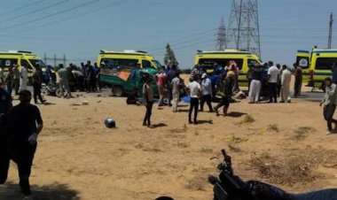 النيابة العامة: انفجار الإطار الخلفي لإحدى المركبتين يتسبب في حادث تصادم "الدواويس" بالإسماعيلية 
