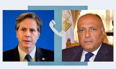 وزير الخارجية يتلقى اتصالاً هاتفياً من وزير الخارجية الأمريكي