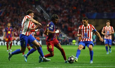 أتلتيكو مدريد يقصي برشلونة من دوري أبطال أوروبا