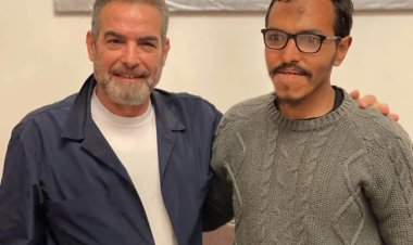 جلسة صلح بين أحمد عبد العزيز وصاحب واقعة عزاء شيرين سيف النصر في منزل الفنان