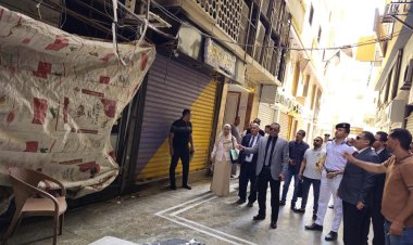 النيابة الإدارية تعاين موقعي حريق ومشاجرة مطاعم سوهاج (صور)