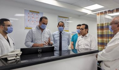 رئيس الرعاية الصحية يتفقد المستشفيات والوحدات الصحية بالأقصر