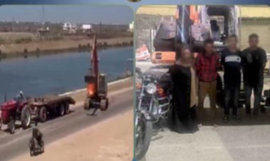 ضبط طرفي مشاجرة بسبب خلاف على بيع منزل في الشرقية.. واستخدام حفار لهدم بوابة