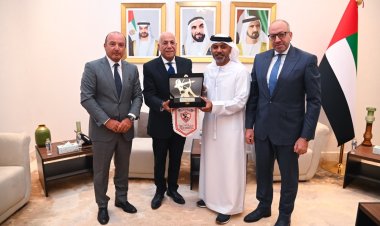 لتعزيز العلاقات.. وفد من الزمالك يزور السفير الإماراتي بالقاهرة
