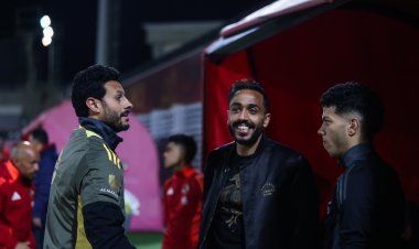 بحضور كهربا.. الأهلي يستأنف تدريباته استعدادا لمباراة طلائع الجيش